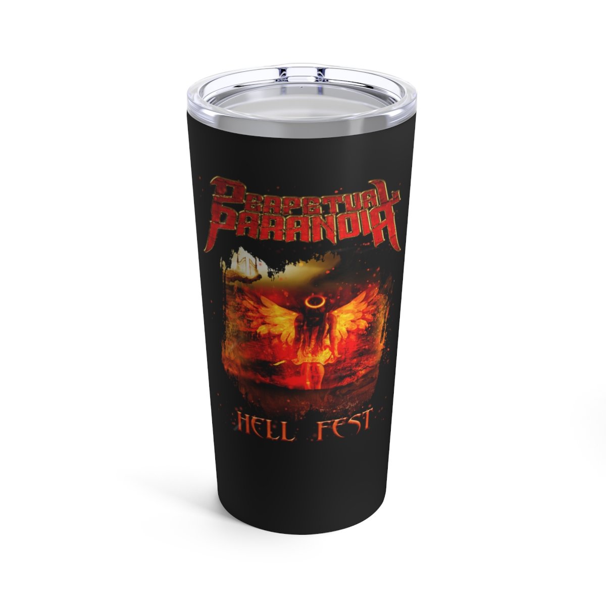 Perpetual Paranoia – Hell Fest 20oz Stainless Steel Tumbler