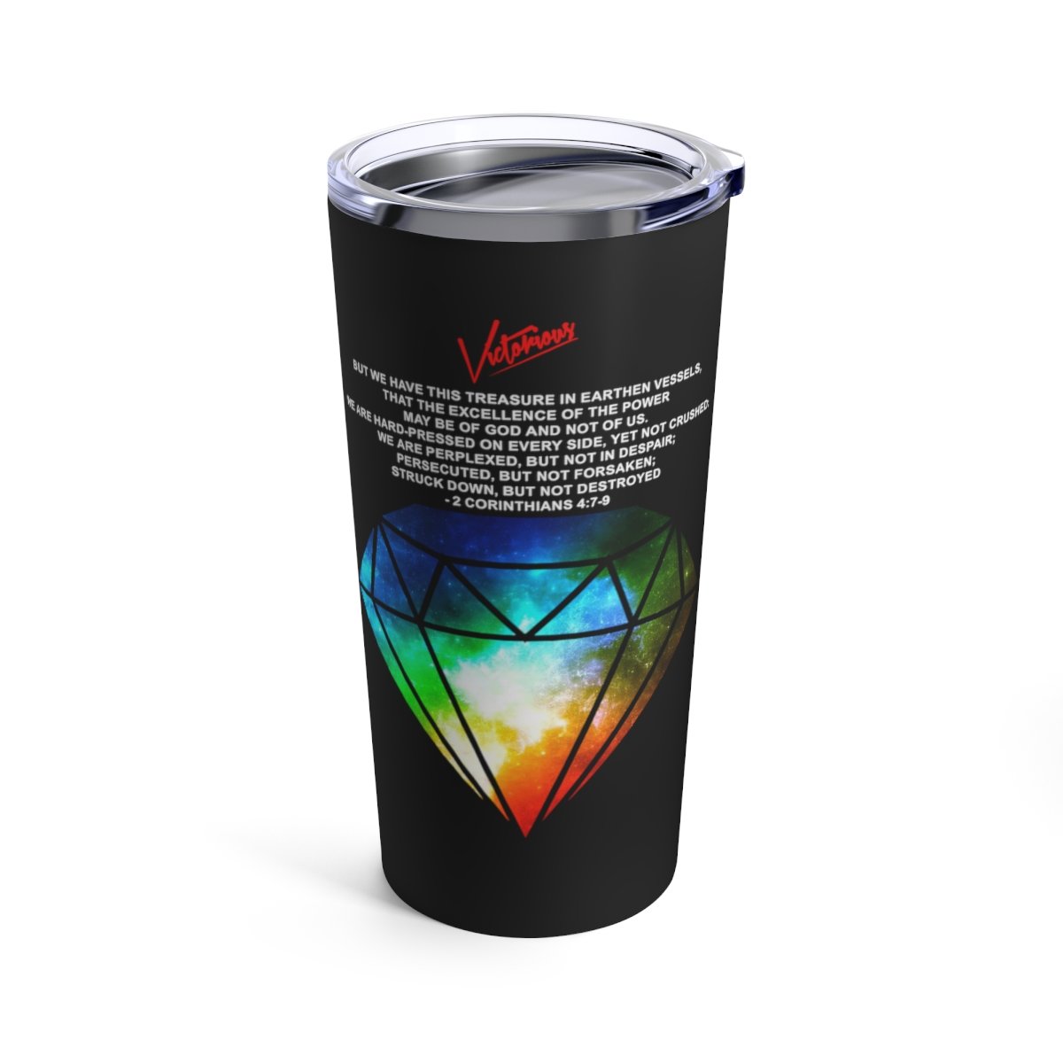 Victorious Pressure Made 20oz Stainless Steel Tumbler