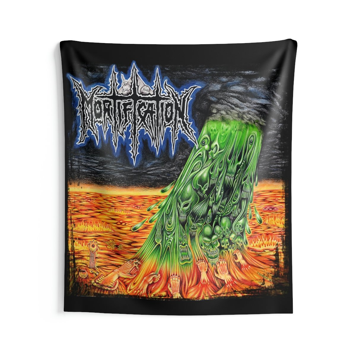 Mortification Indoor Wall Tapestries