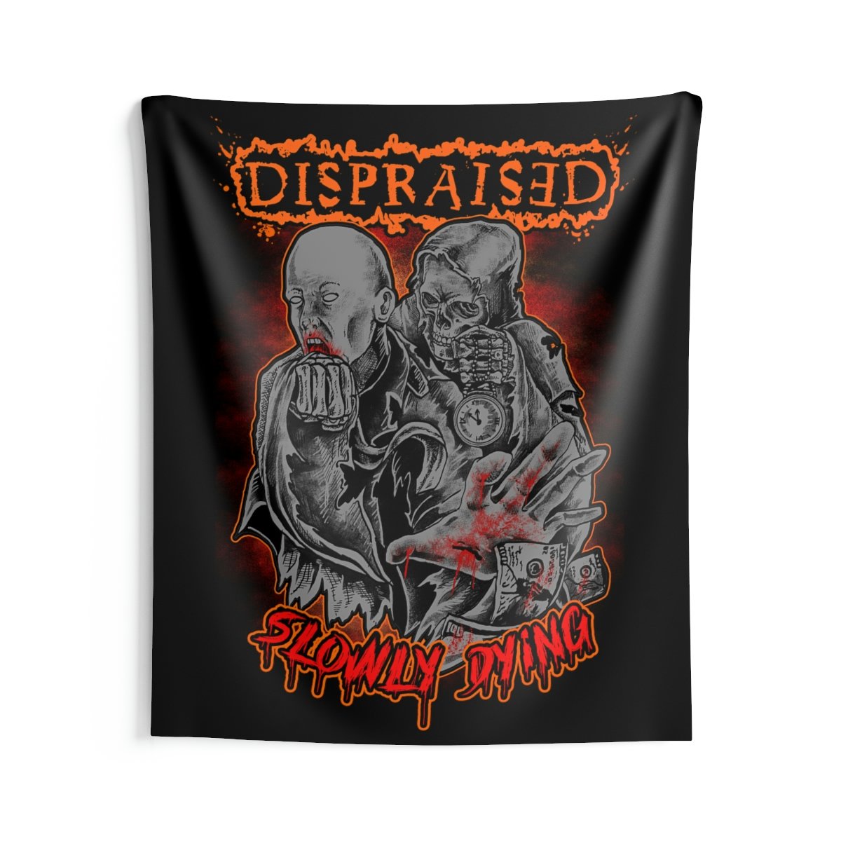 Dispraised – Slowly Dying Indoor Wall Tapestries