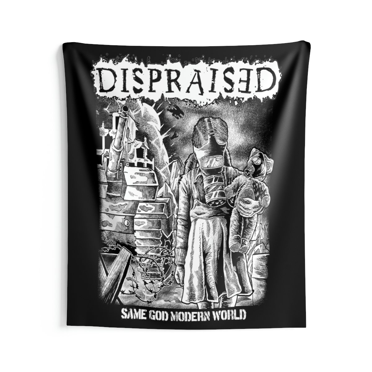 Dispraised – Same God Modern World Indoor Wall Tapestries
