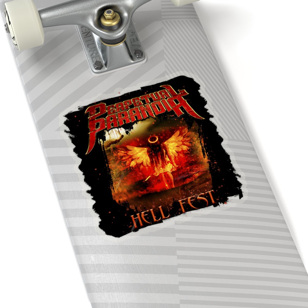 Perpetual Paranoia – Hell Fest Die Cut Stickers
