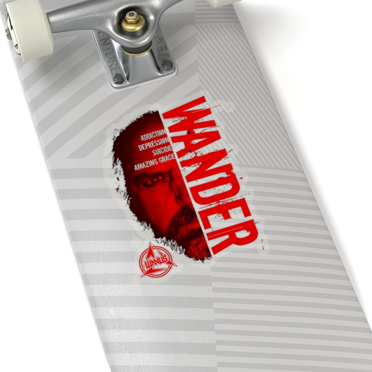Wanus – Wander Red Die Cut Stickers
