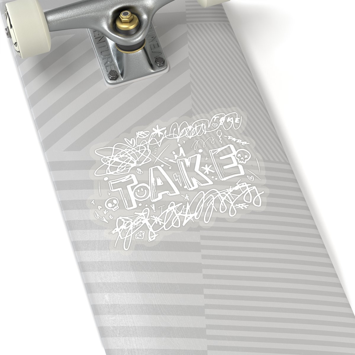 Take – Graffiti Logo Die Cut Stickers