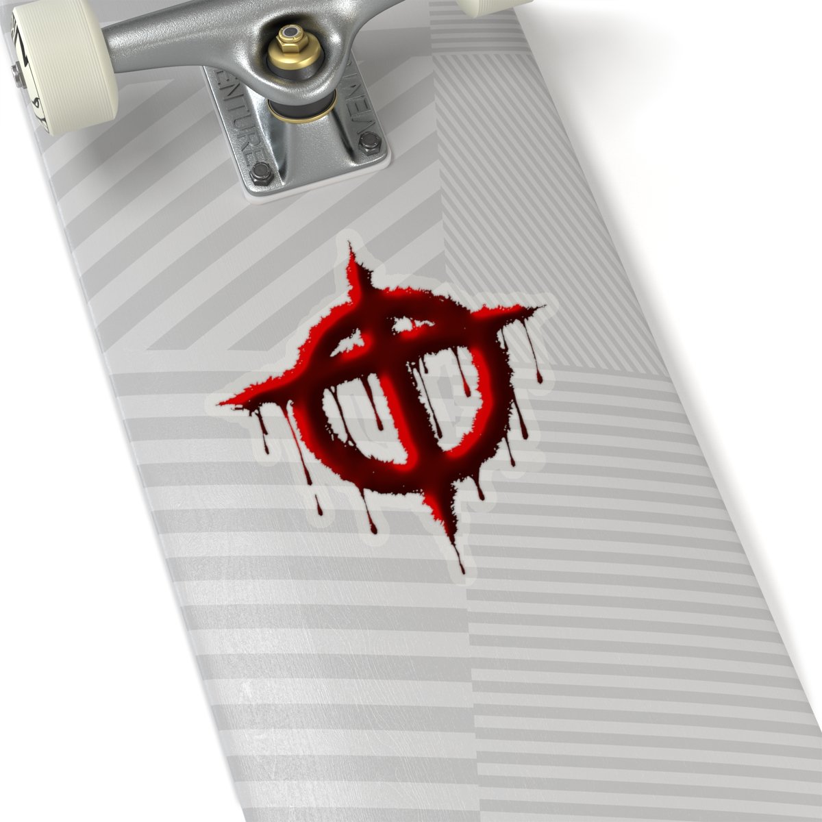 Minier – Bloody Cross Die Cut Stickers
