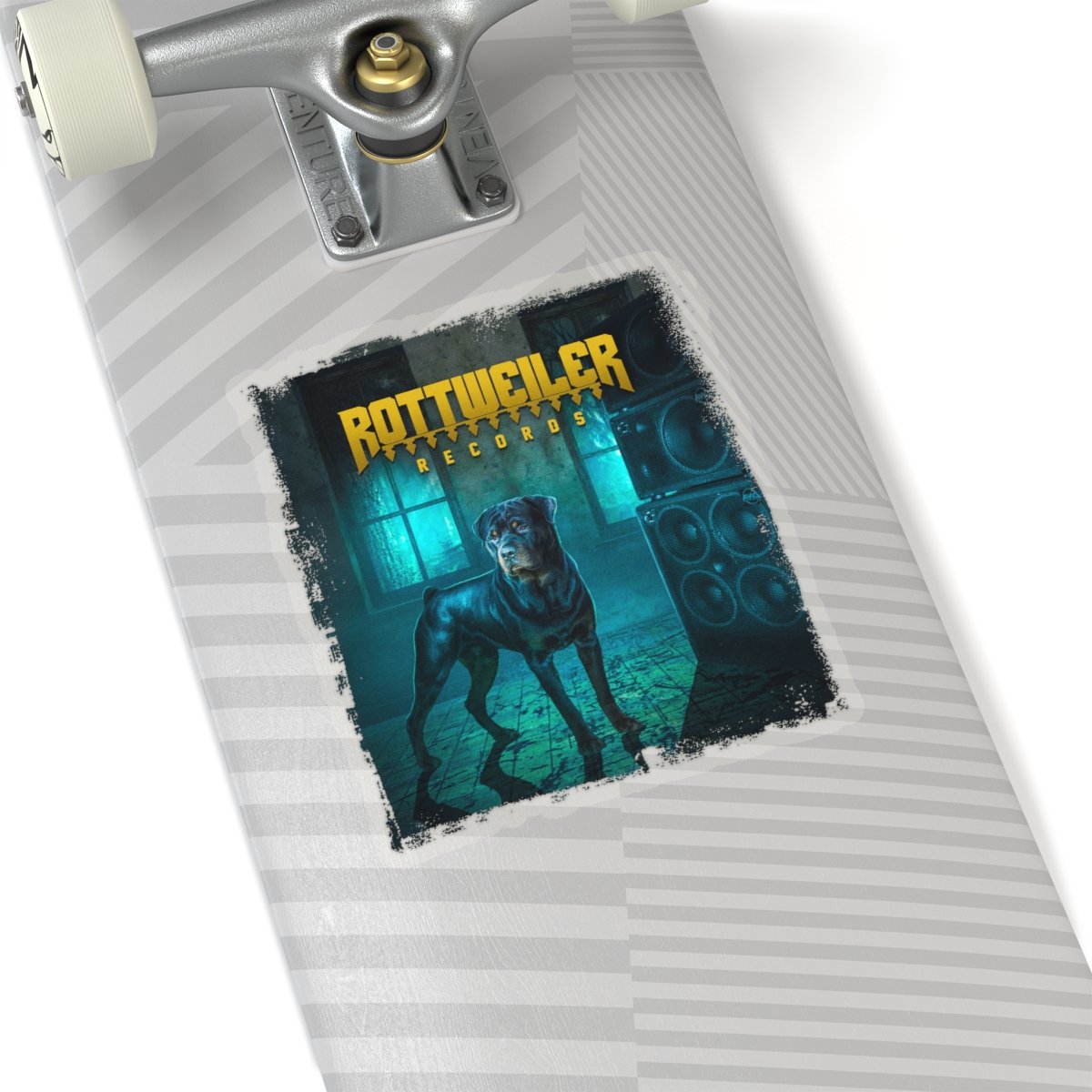 Rottweiler Records 3 Die Cut Stickers