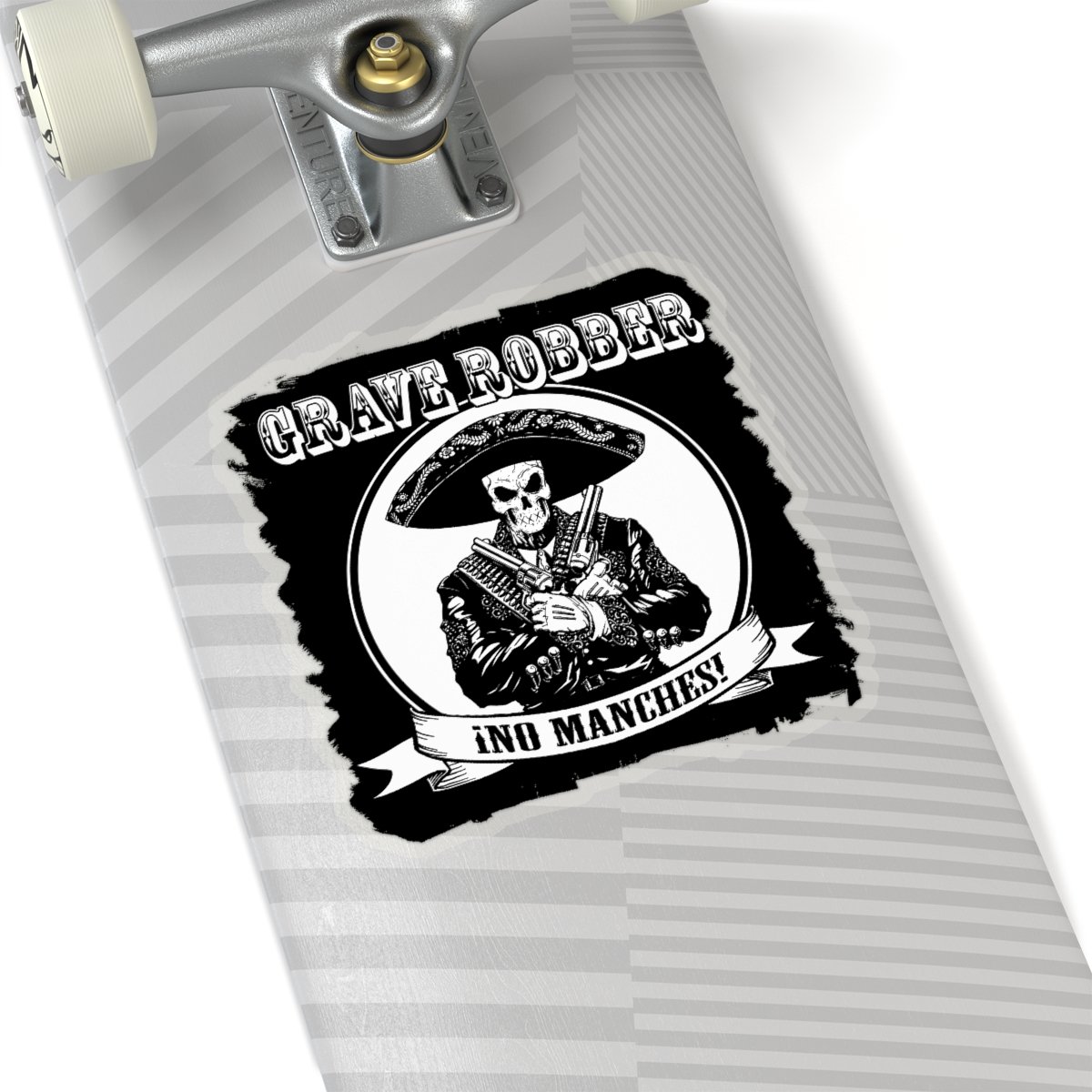 Grave Robber No Manches Die Cut Stickers