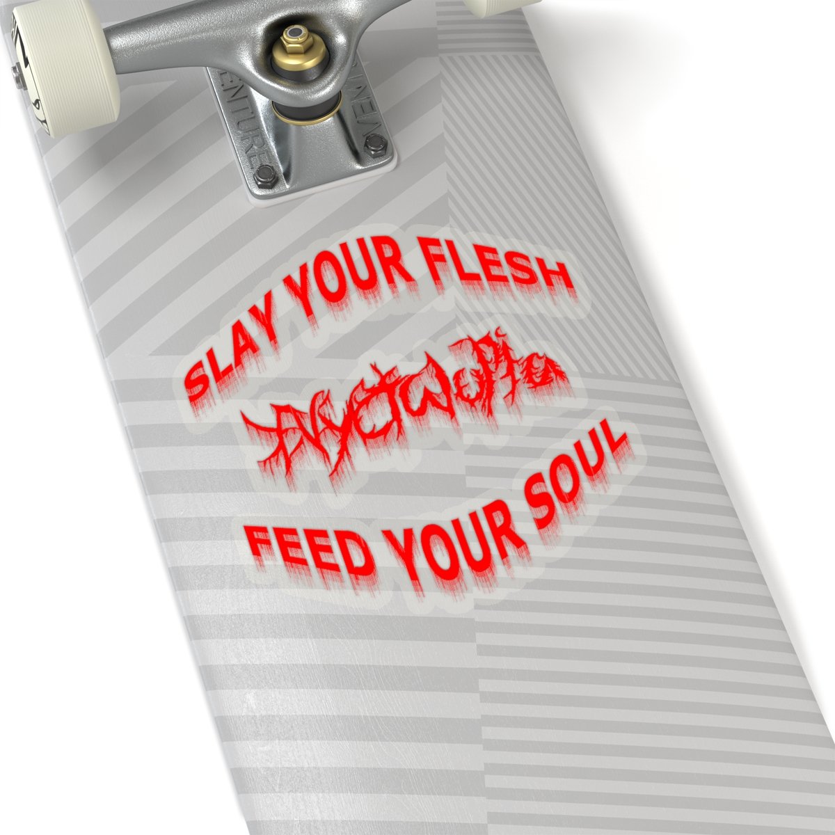 Nyctalopia Slay Your Flesh Die Cut Stickers