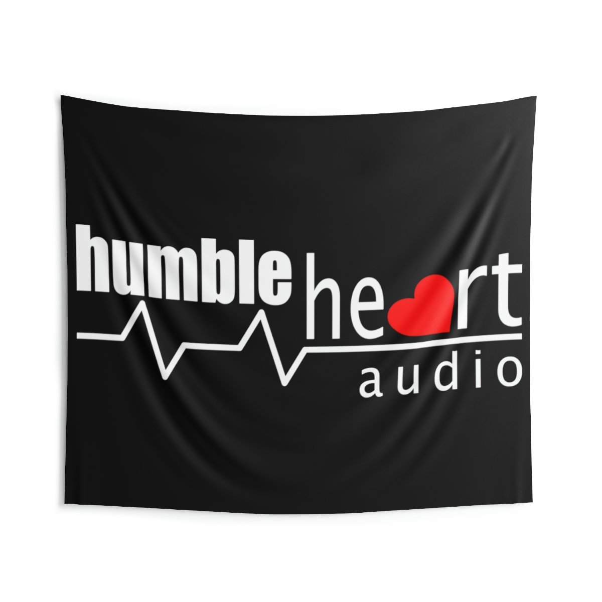 Humble Heart Audio Logo 2 Indoor Wall Tapestries