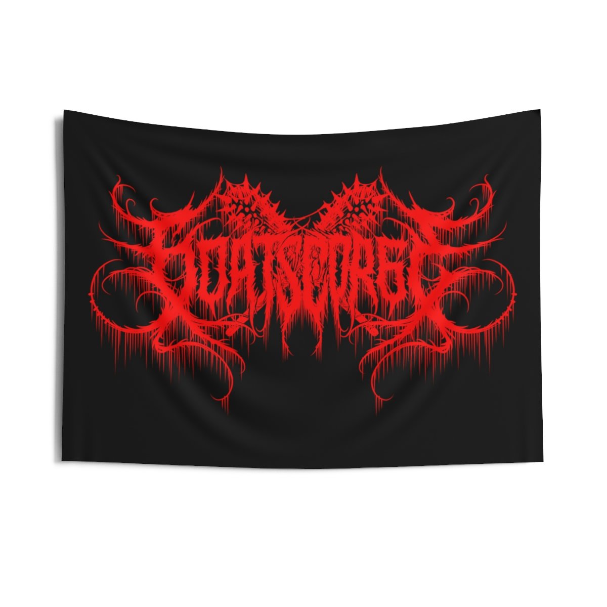 Goatscorge New Logo 2022 Red Indoor Wall Tapestries