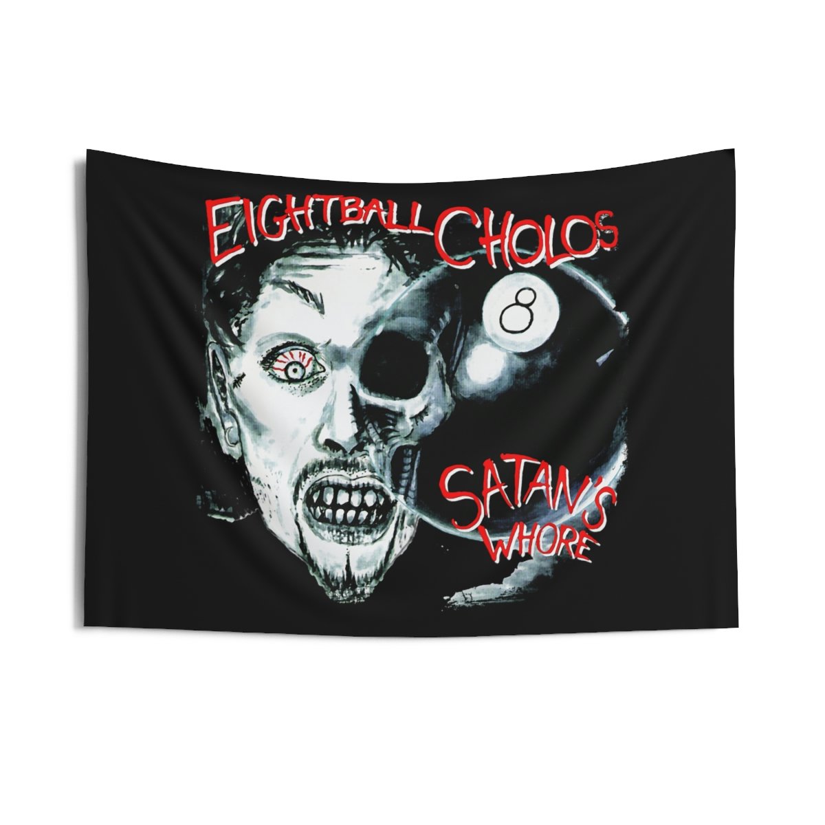 Eightball Cholos – Satan’s Whore Indoor Wall Tapestries