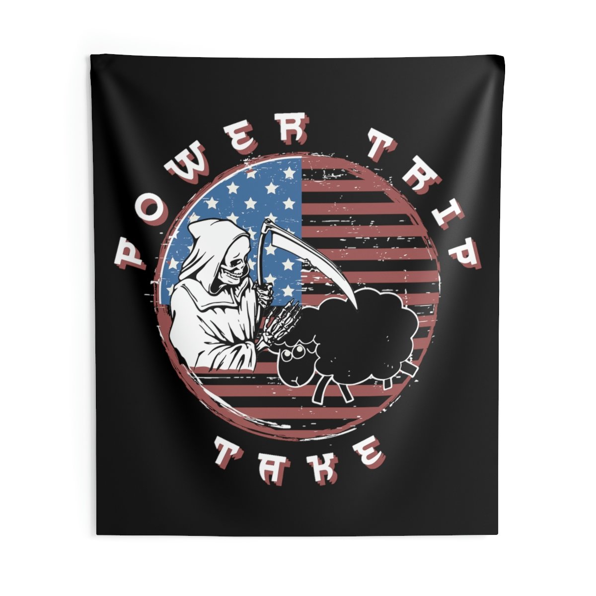 Take – Power Trip Indoor Wall Tapestries
