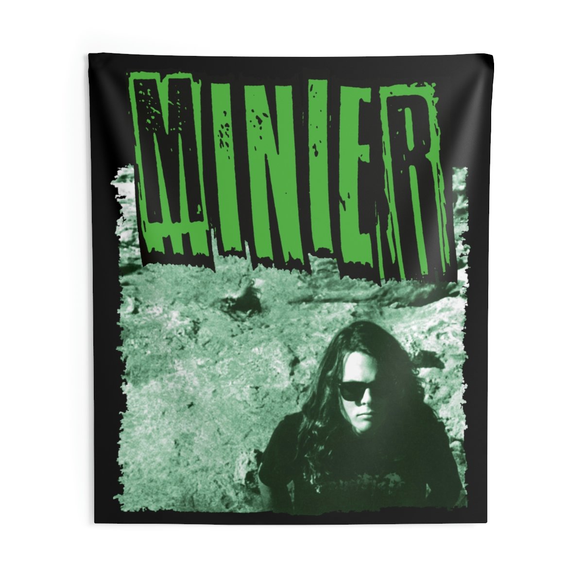 Minier Green Cover Indoor Wall Tapestries