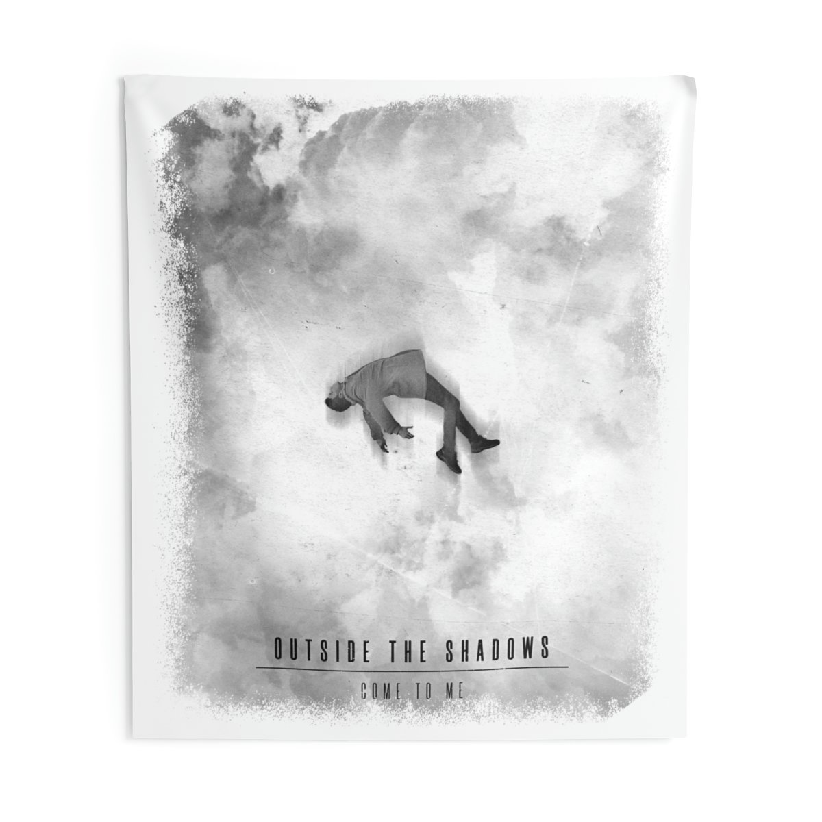 Outside the Shadows – Come to Me BW Indoor Wall Tapestries