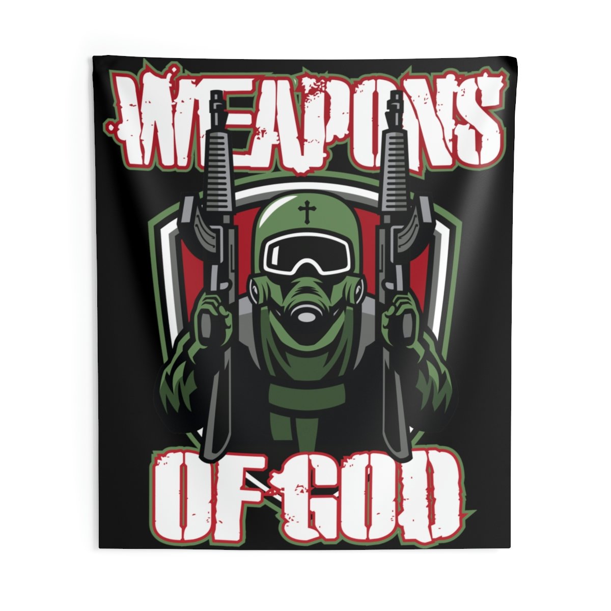 Weapons of God Indoor Wall Tapestries