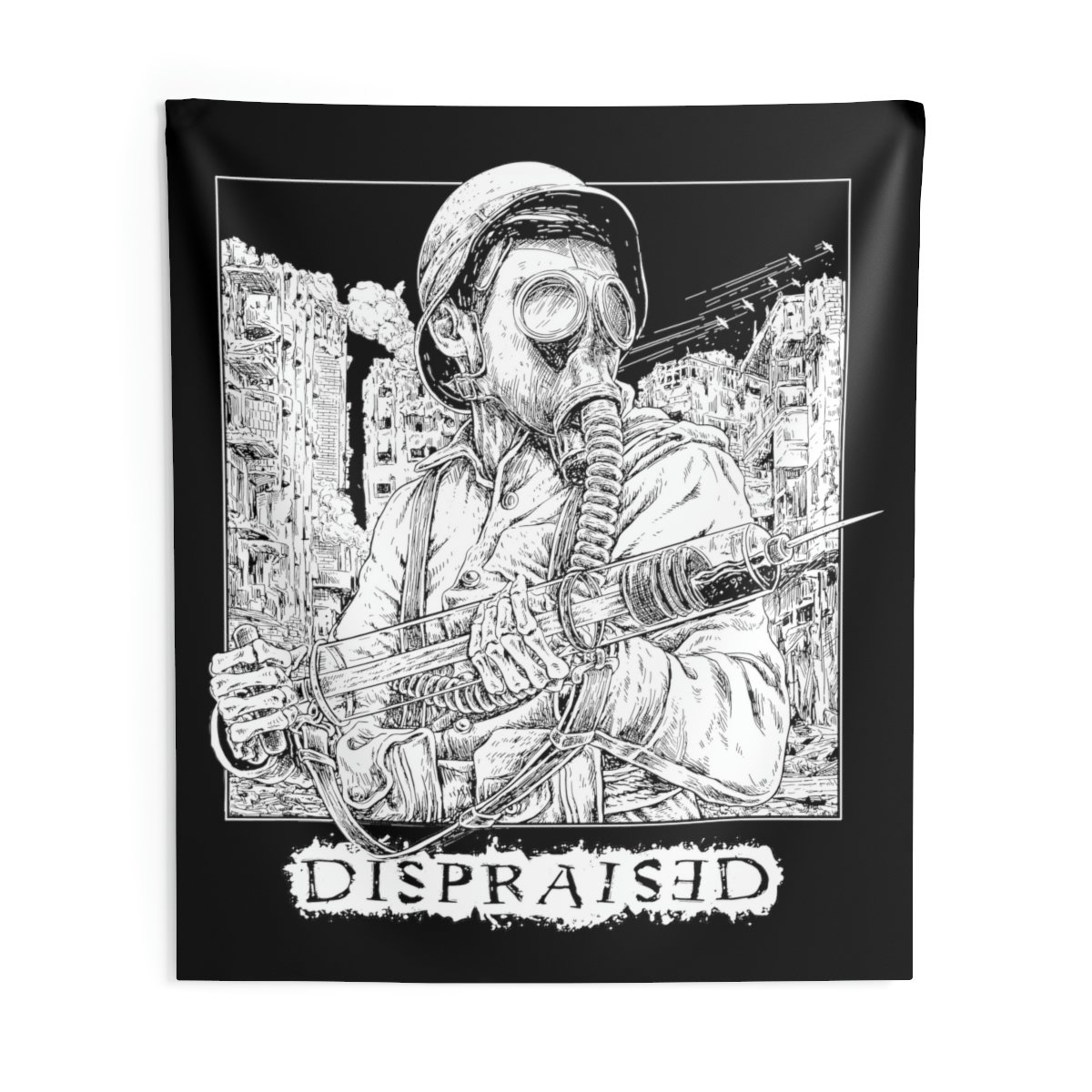 Dispraised – Jab Indoor Wall Tapestries