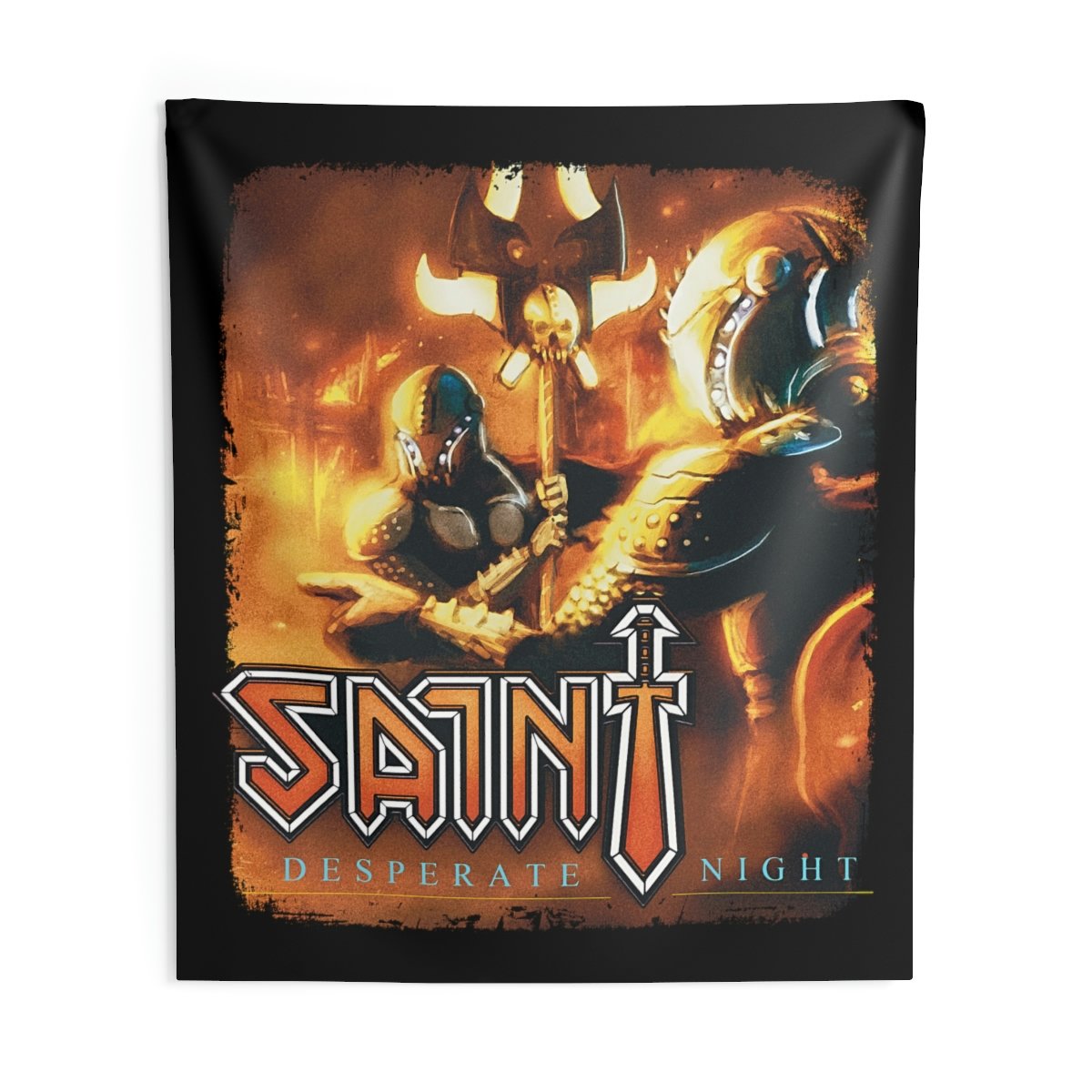 Saint – Desperate Night Indoor Wall Tapestries