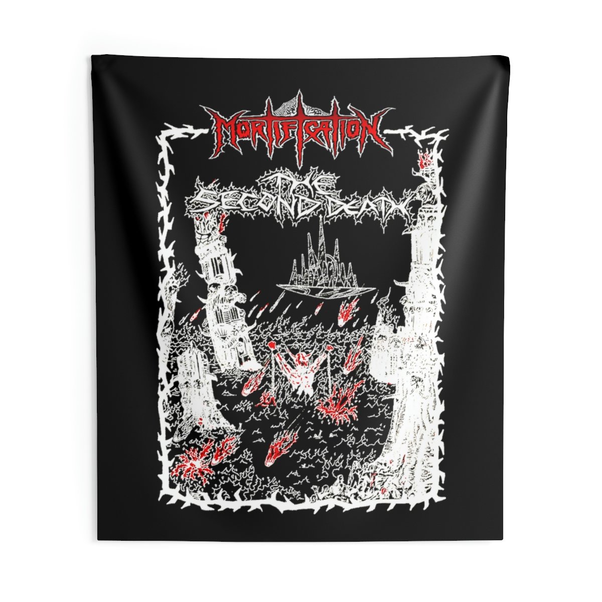Mortification – The Second Death Indoor Wall Tapestries