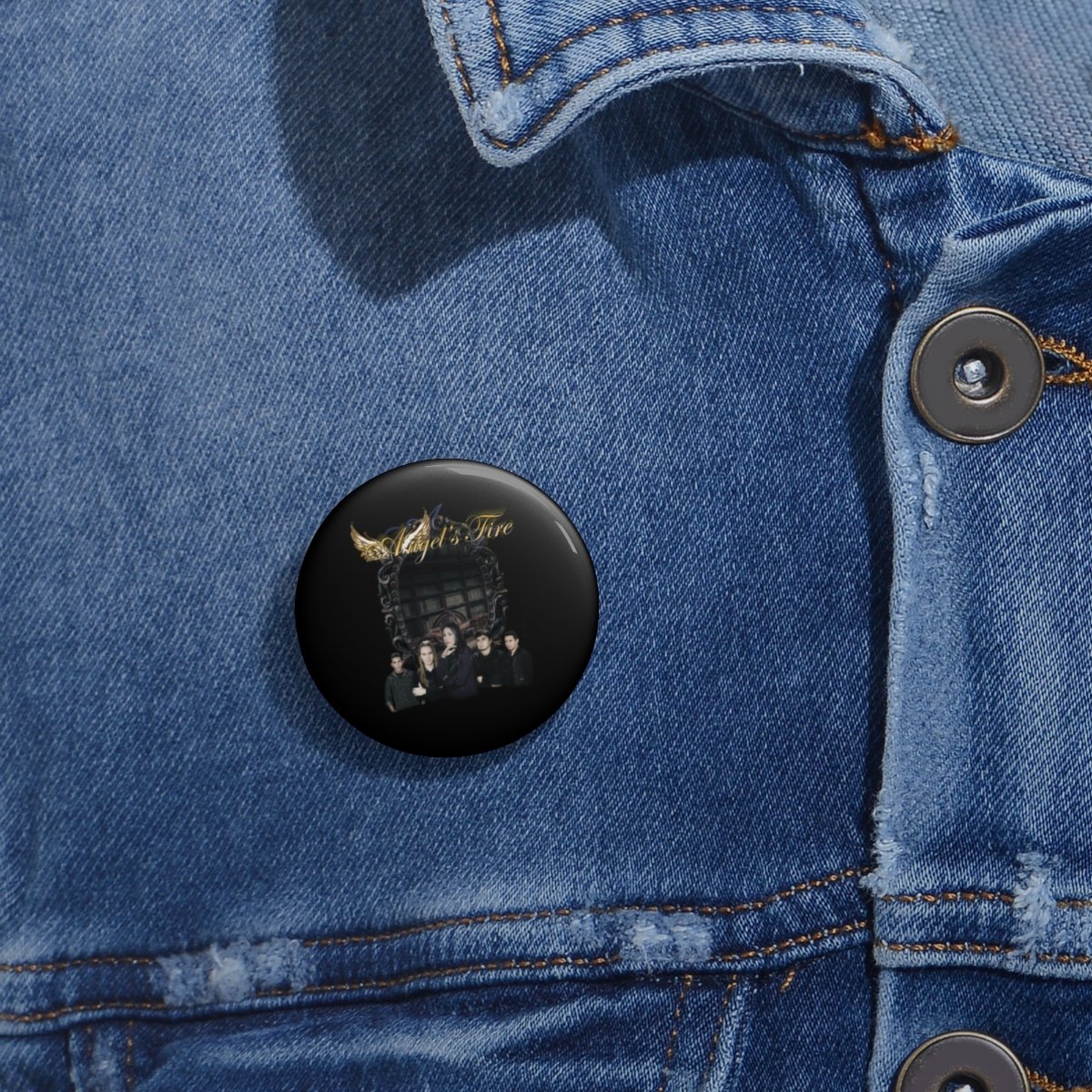 Angel’s Fire Pin Buttons