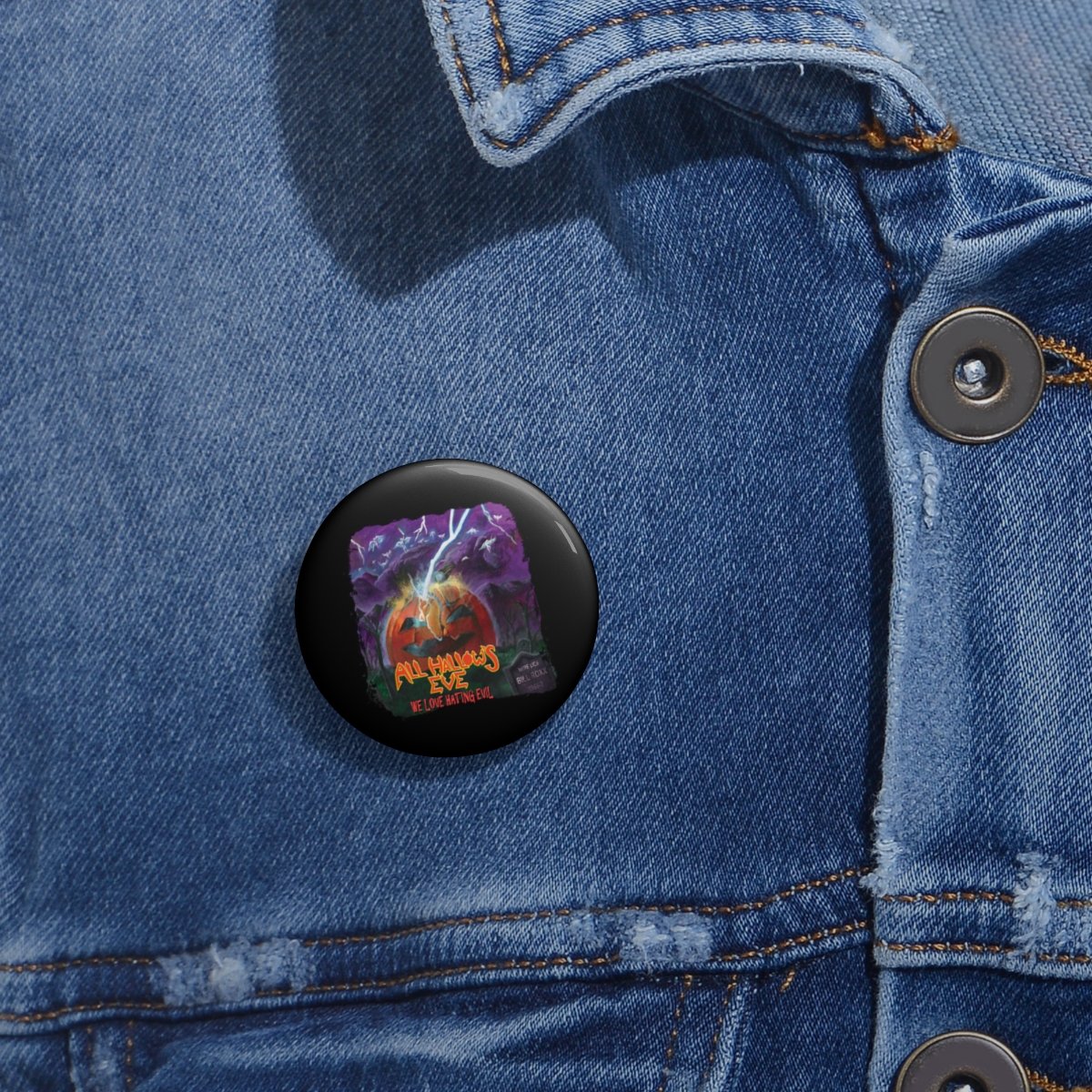 Roxx Productions – All Hallow’s Eve Pin Buttons