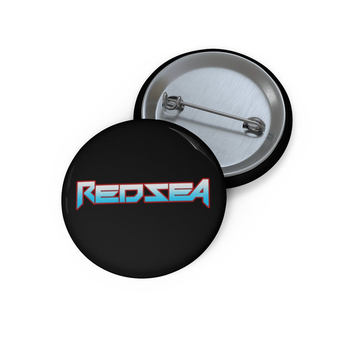 Red Sea Color Logo Pin Buttons