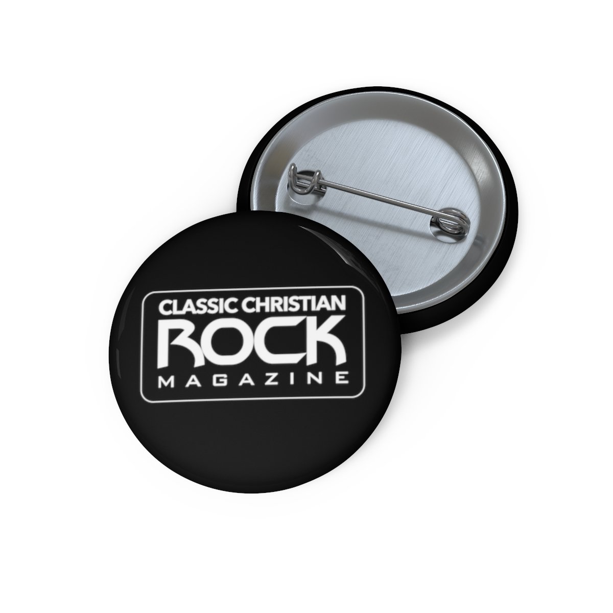 Classic Christian Rock Magazine Pin Buttons