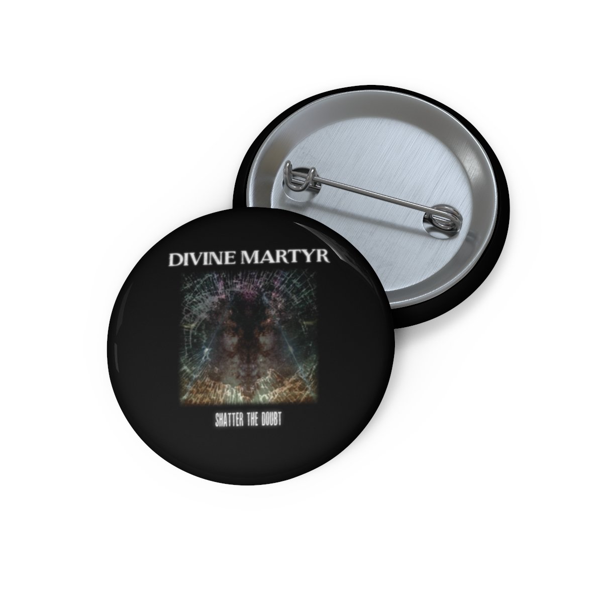 Divine Martyr – Shatter The Doubt Pin Buttons
