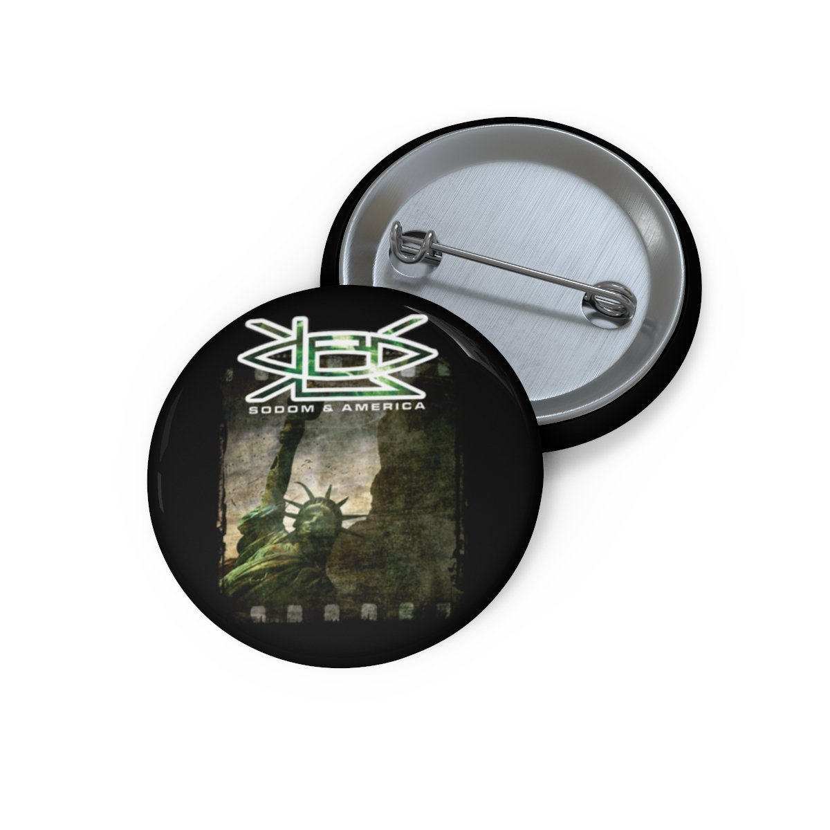 XL & DBD – Sodom and America Liberte Version Pin Buttons