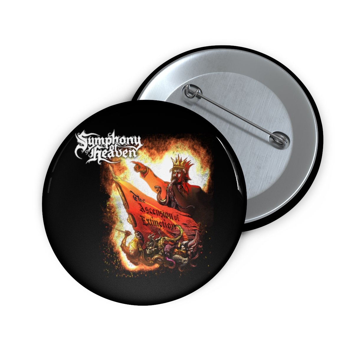 Symphony of Heaven – The Ascension of Extinction Pin Buttons
