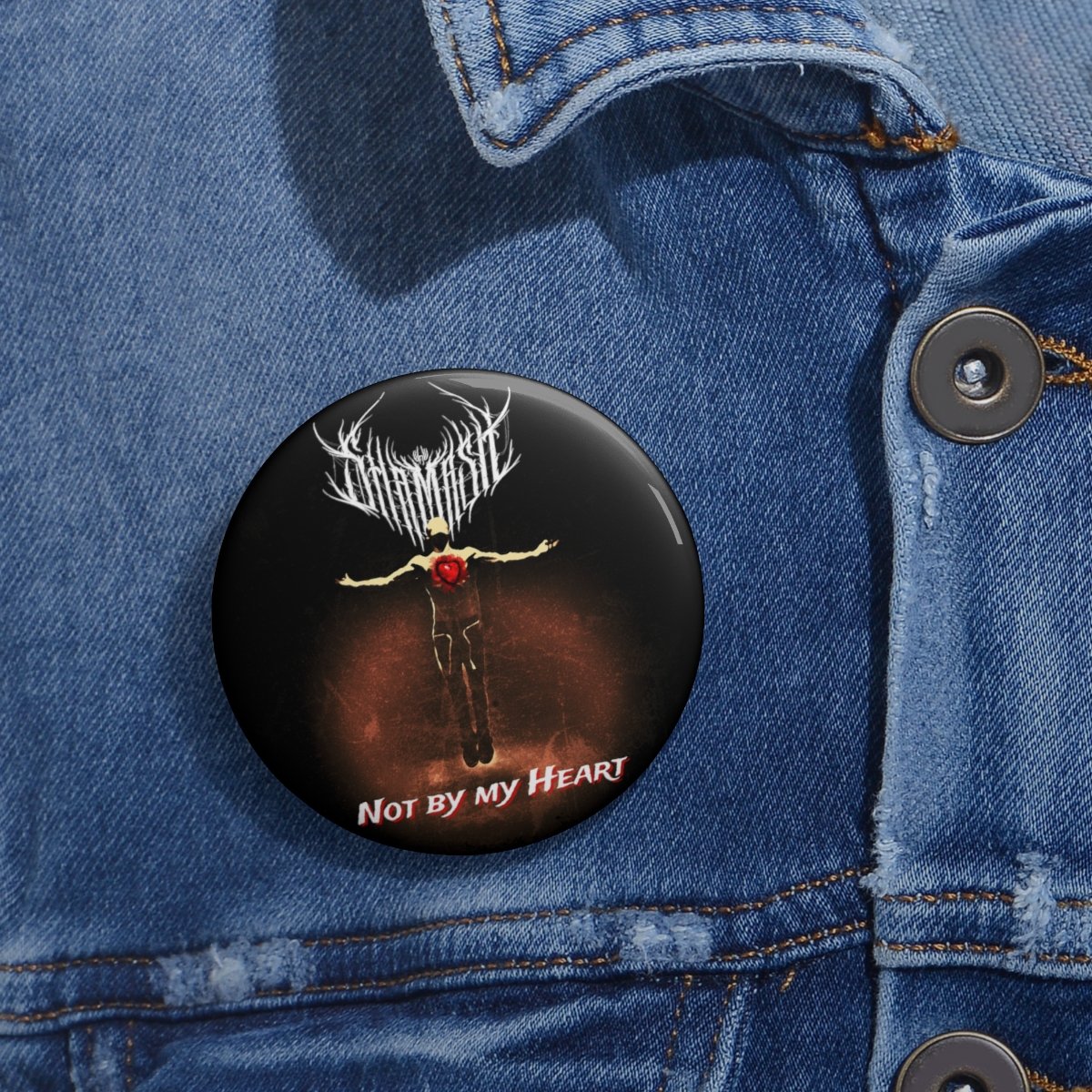 Shamash – Not By My Heart Pin Buttons