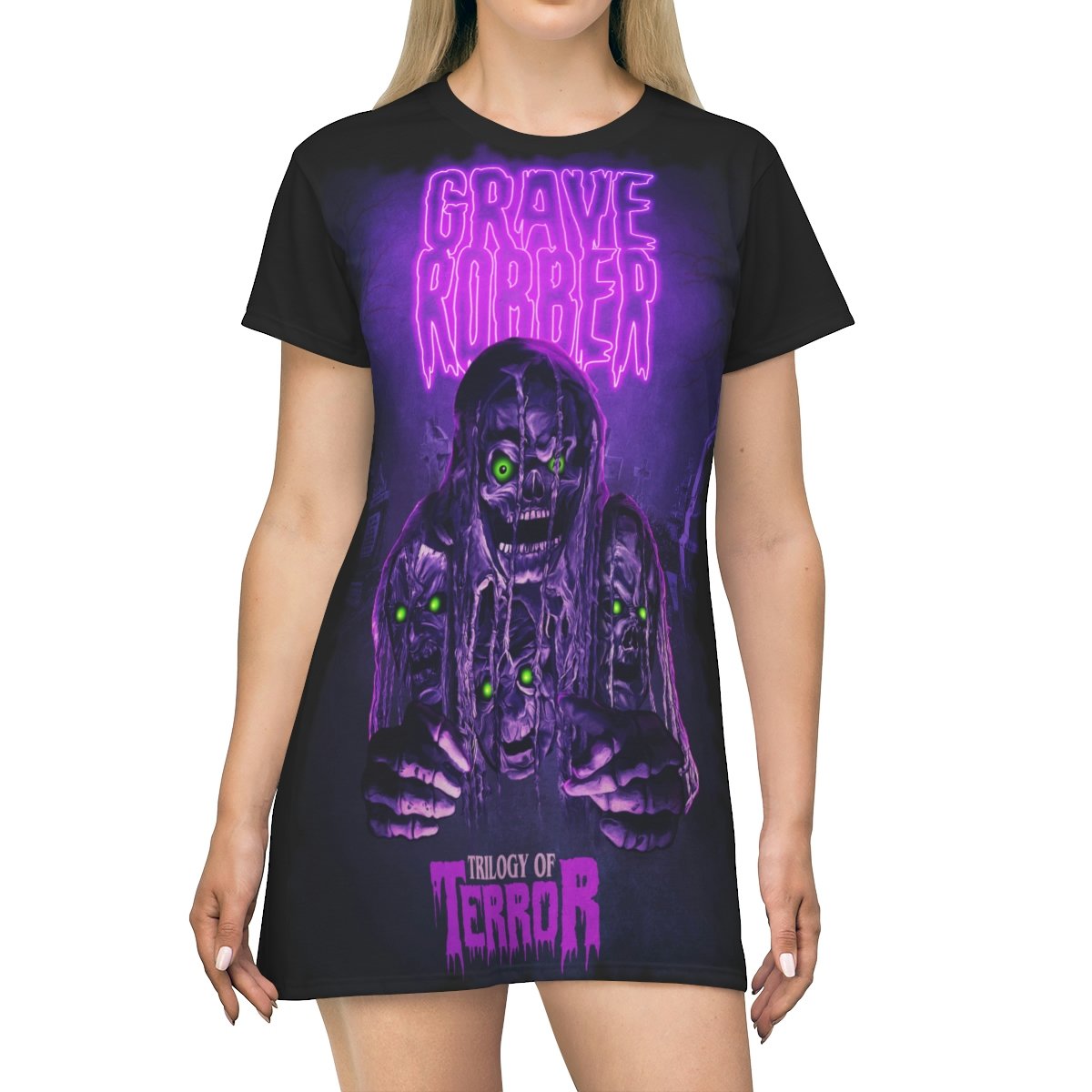 Grave Robber – Trilogy of Terror  T-shirt Dress