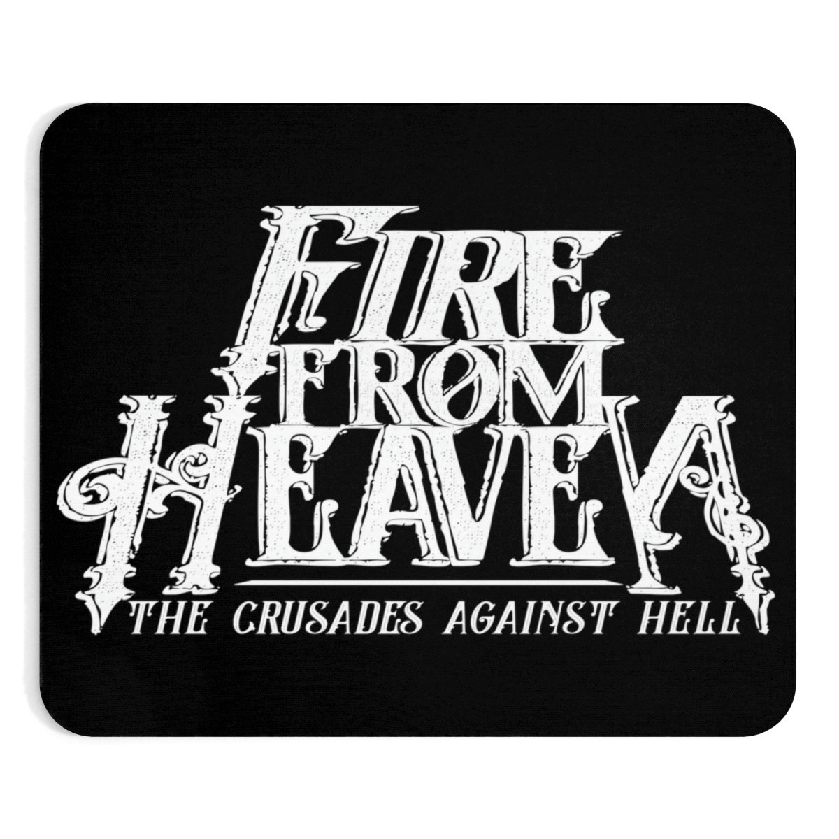 Fire From Heaven Crusades Logo Mouse Pad