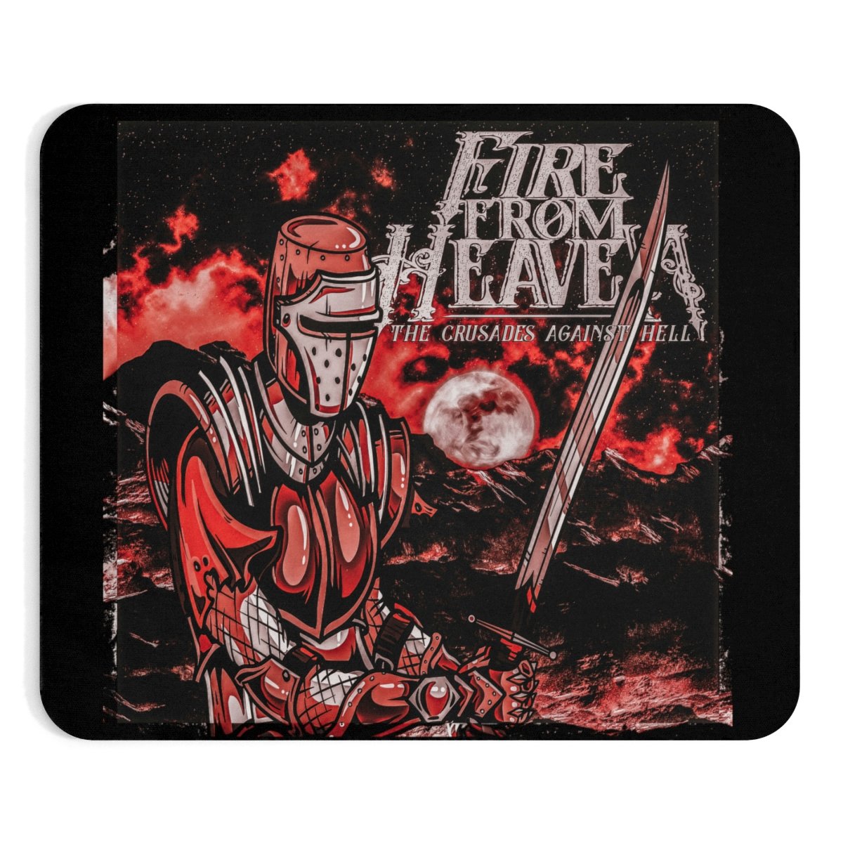 Fire From Heaven – The Crusade Against Hell Mouse Pad