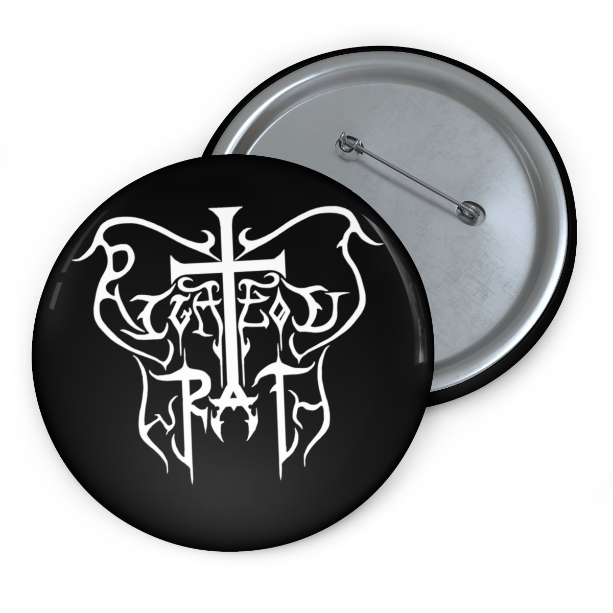 Righteous Wrath Logo Pin Buttons