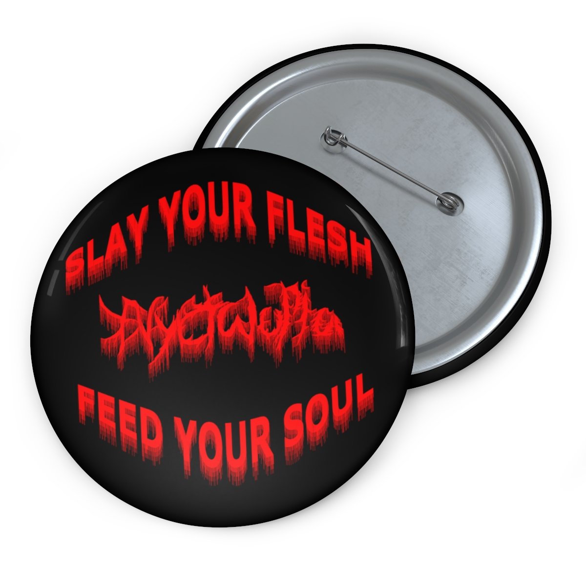 Nyctalopia Slay Your Flesh Pin Buttons