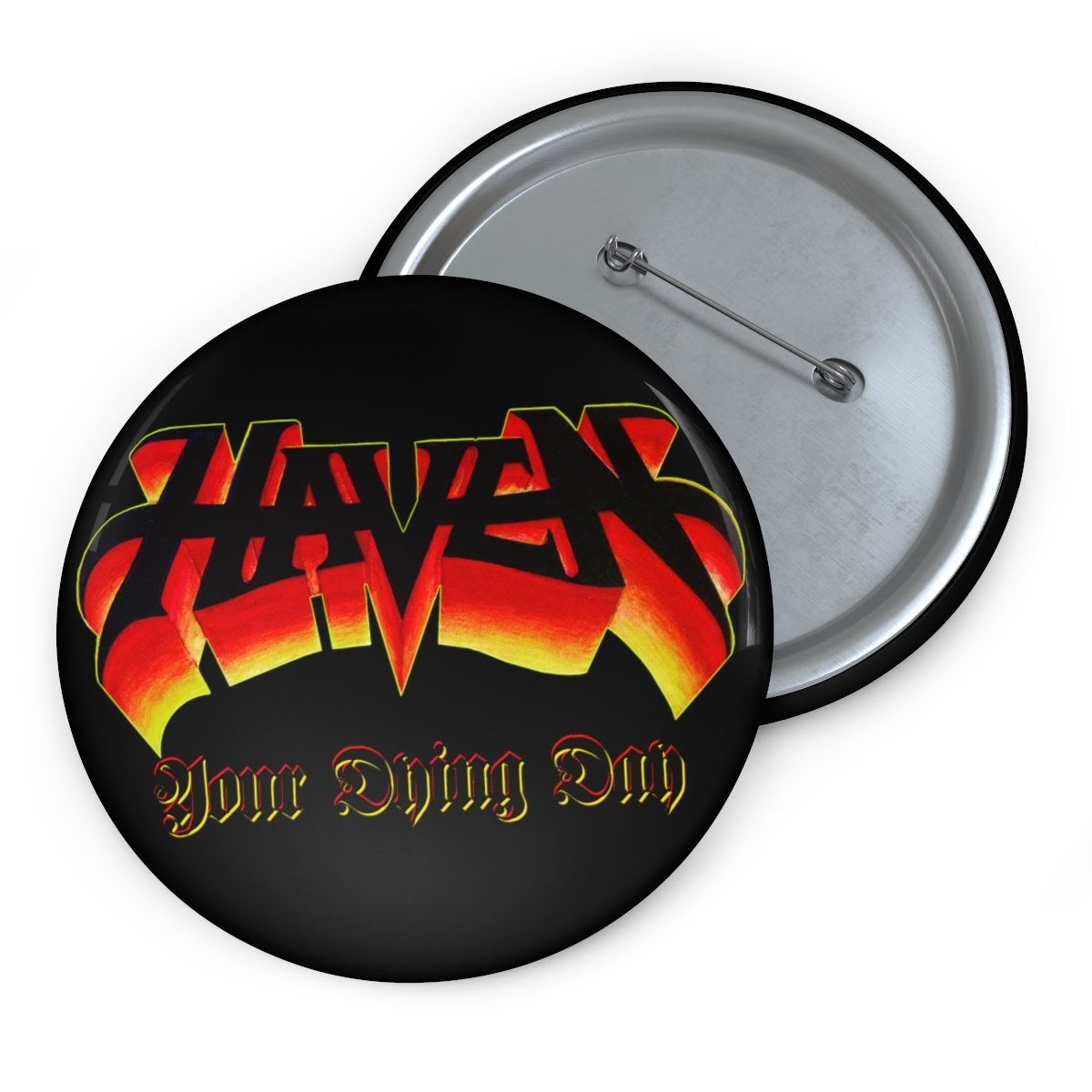 Haven – Your Dying Day Logo Pin Buttons
