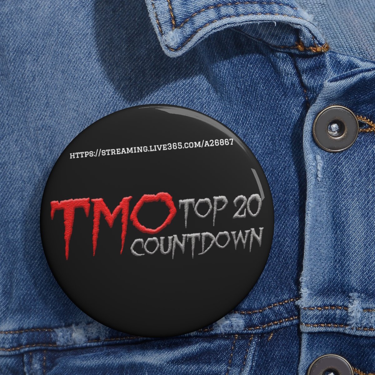 TMO Top 20 Countdown Pin Buttons