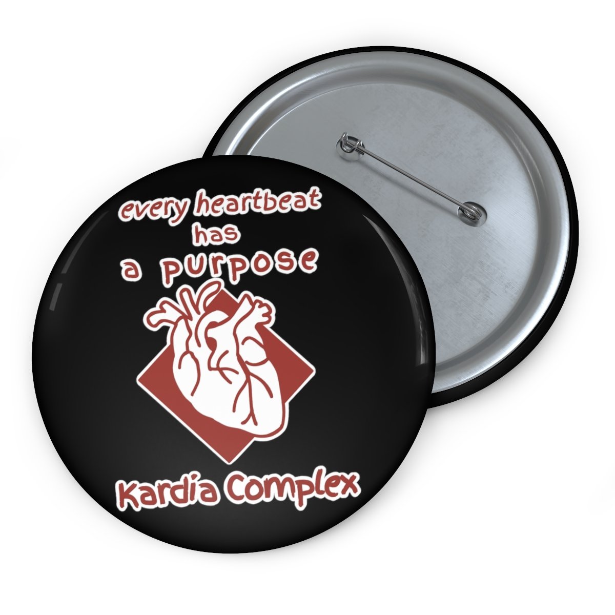 Kardia Complex – Every Heartbeat Pin Buttons