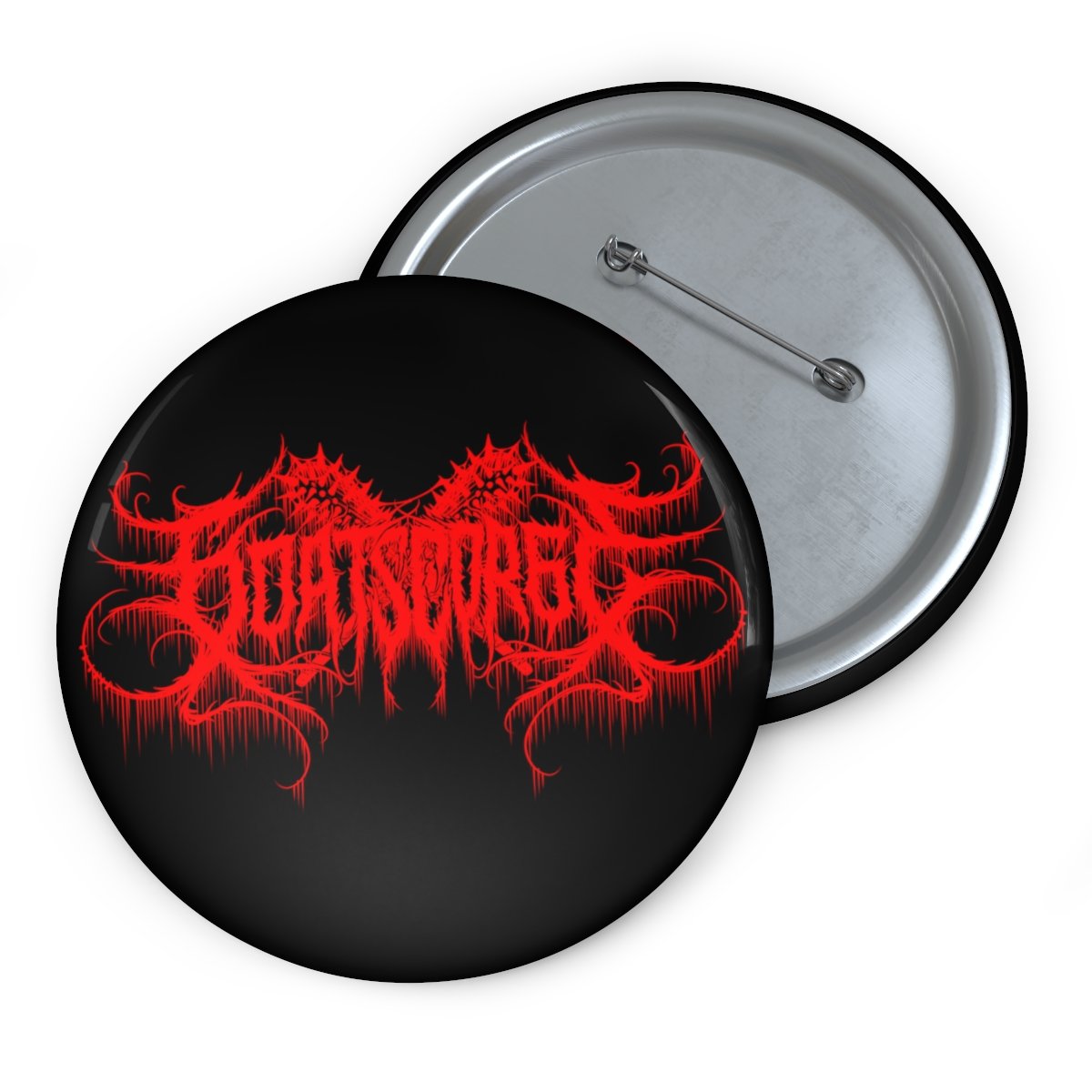 Goatscorge New Logo 2022 Red Pin Buttons