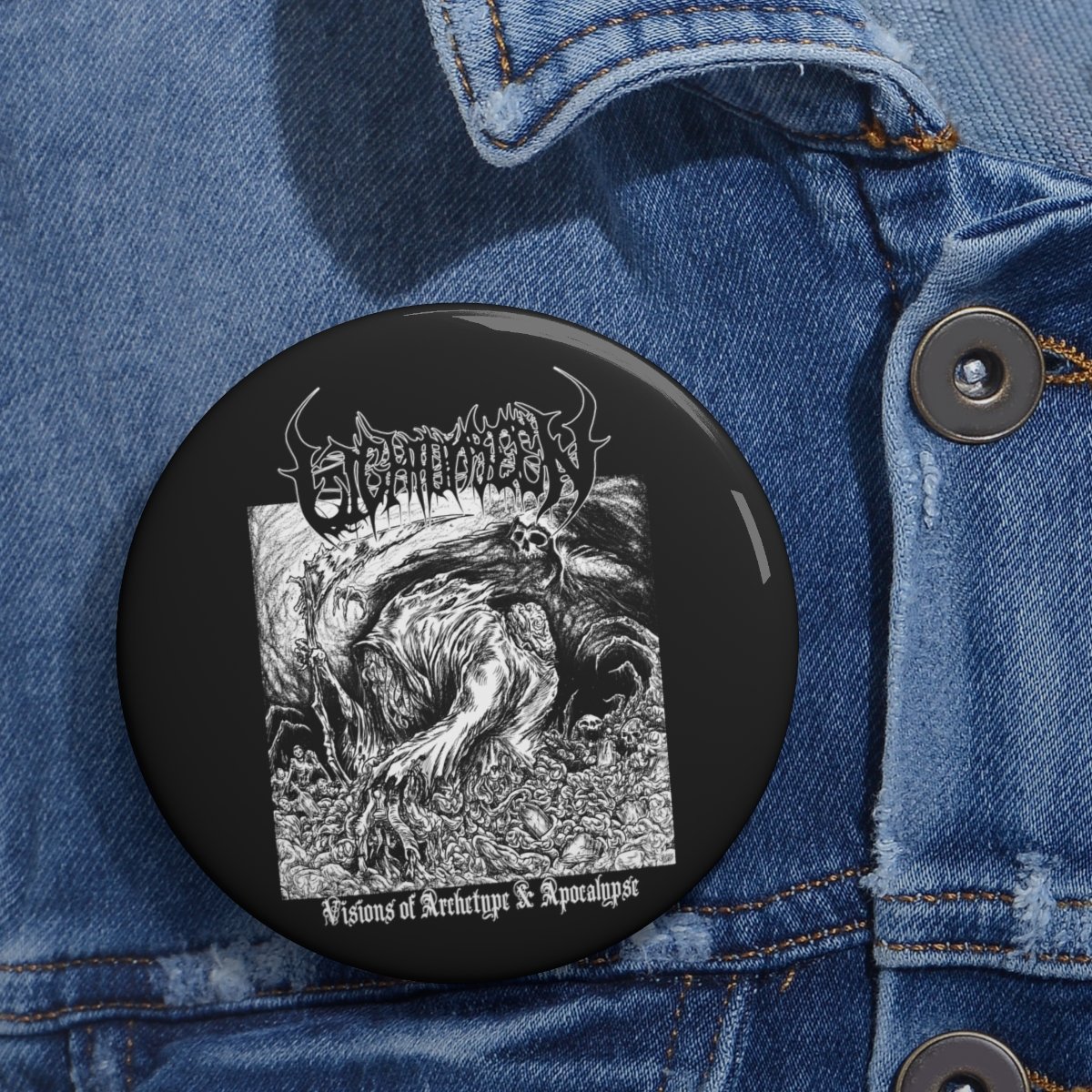 Light Unseen – Visions of Archetype and Apocalypse Pin Buttons