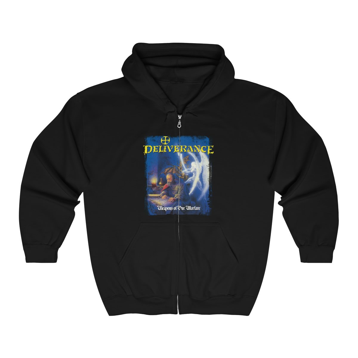 Deliverance – Weapons of Our Warfare Full Zip Hooded Sweatshirt