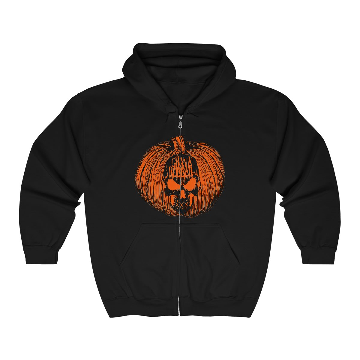 Grave Robber Pumpkin Limited Edition Full Zip Hooded Sweatshirt