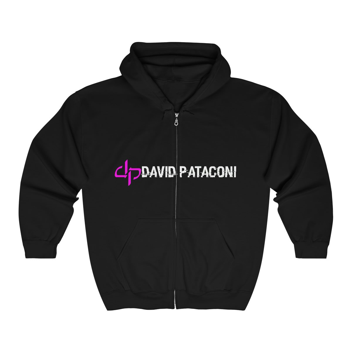 David Pataconi Full Zip Hooded Sweatshirt