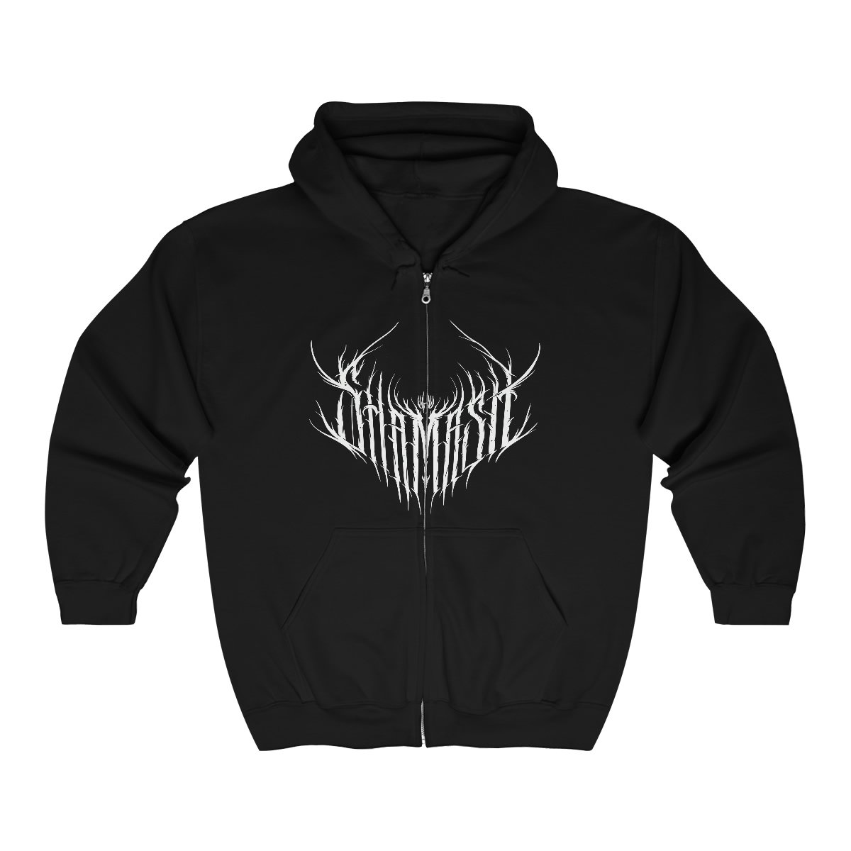 Shamash Logo Full Zip Hooded Sweatshirt