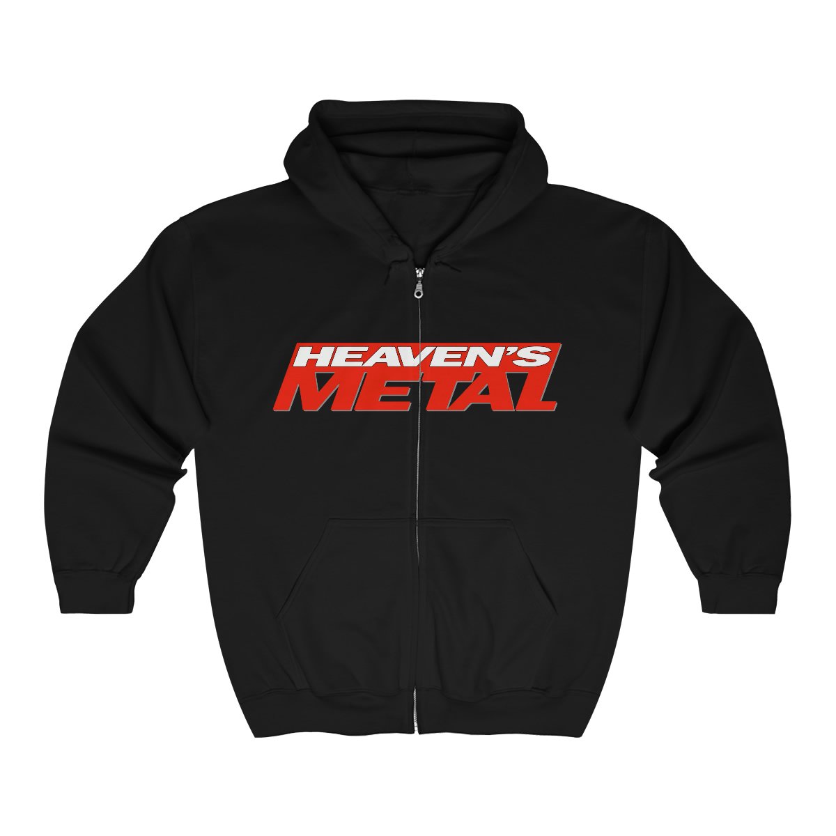 Heaven’s Metal Logo Full Zip Hooded Sweatshirt R2K