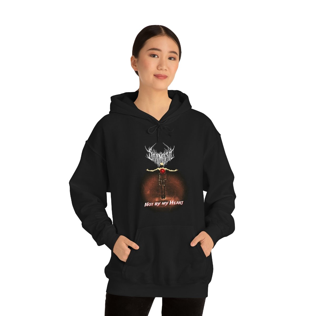 Shamash – Not By My Heart Pullover Hooded Sweatshirt