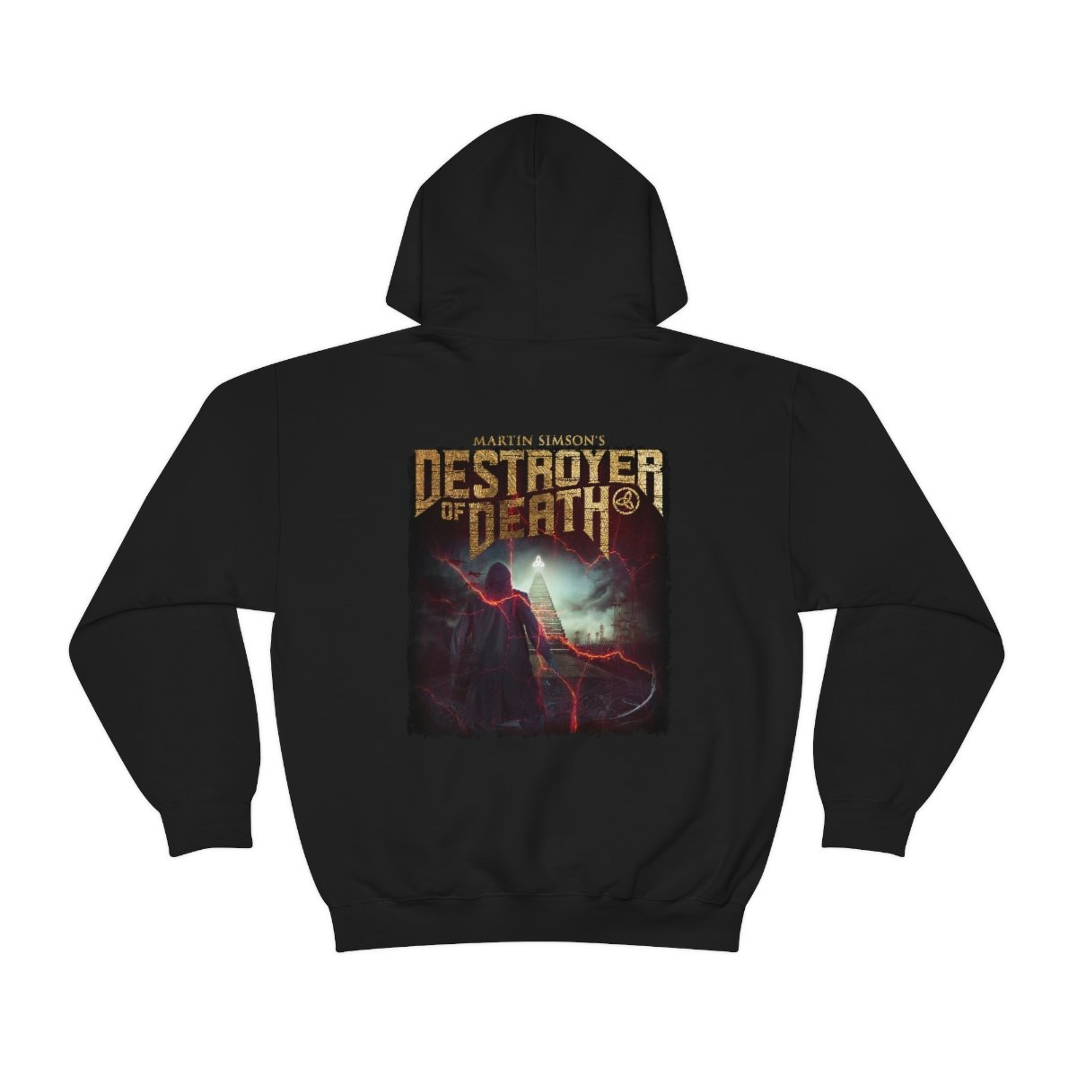 Martin Simson’s Destroyer of Death – Master of All (Version 2) Pullover Hooded Sweatshirt