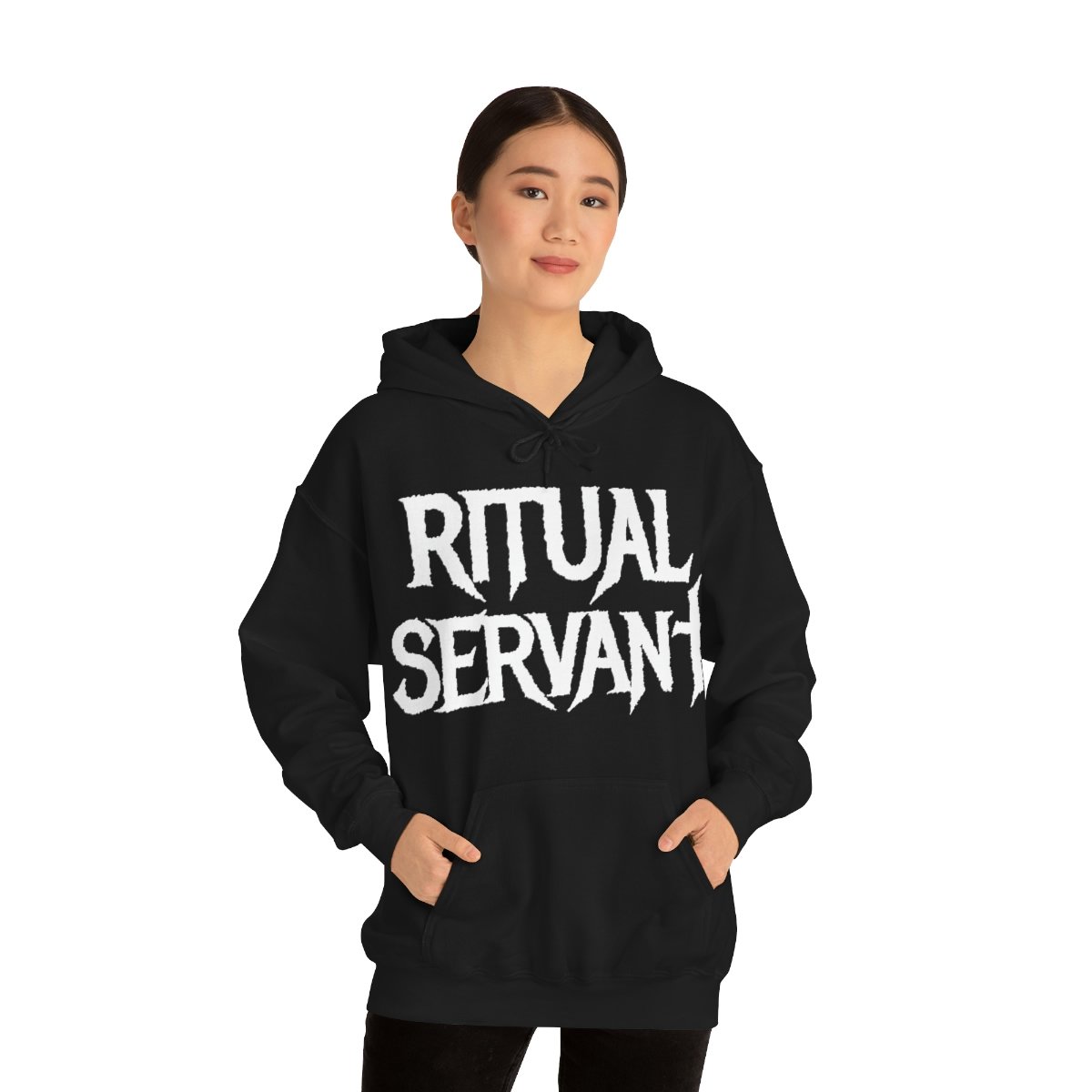 Ritual Servant Logo Pullover Hooded Sweatshirt