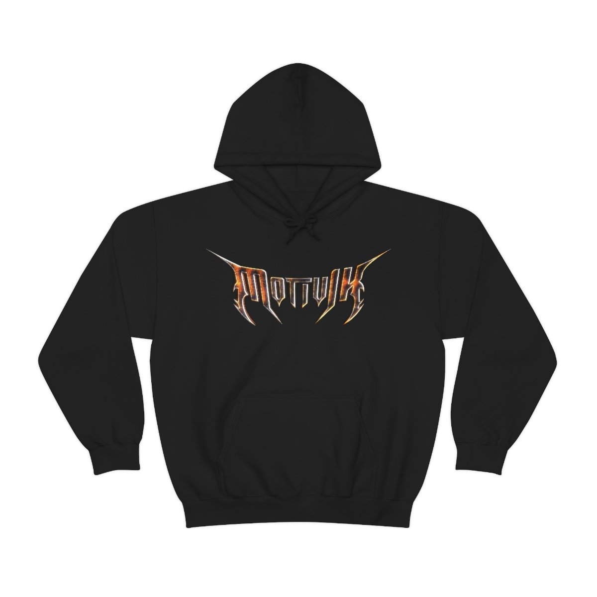 Motivik Forged Metal Logo Pullover Hooded Sweatshirt