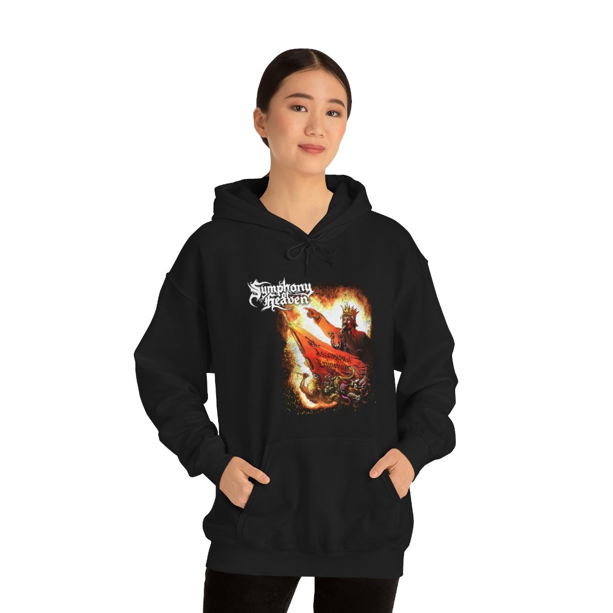 Symphony of Heaven – The Ascension of Extinction Pullover Hooded Sweatshirt (18500)